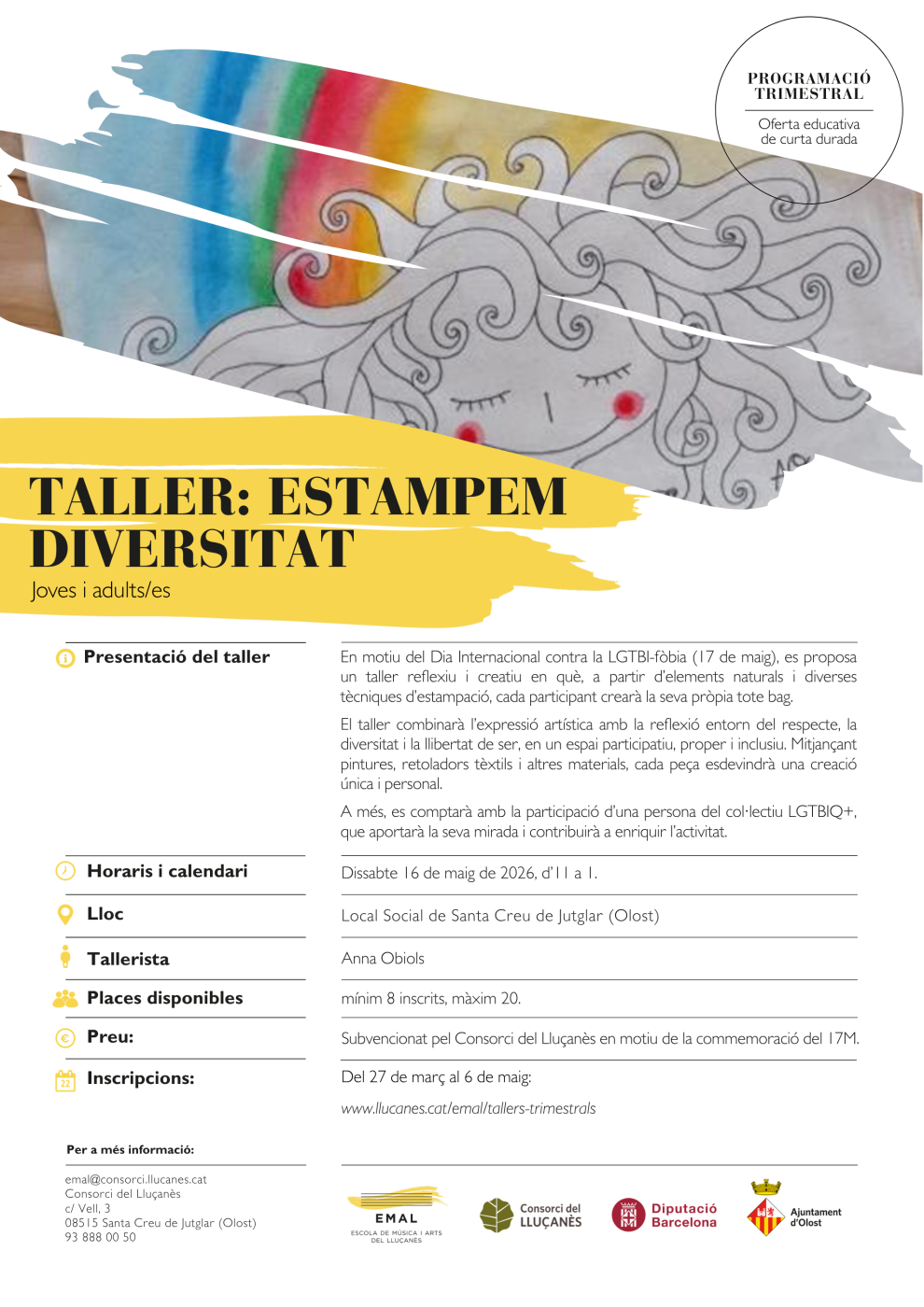 Taller: Estampem diversitat